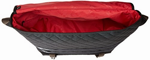 Token Bags Quilted Grand Army Messenger S, Black, One Size