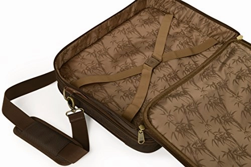 Tommy Bahama Harbor Elua 16 Inch Briefcase, Brown, One Size