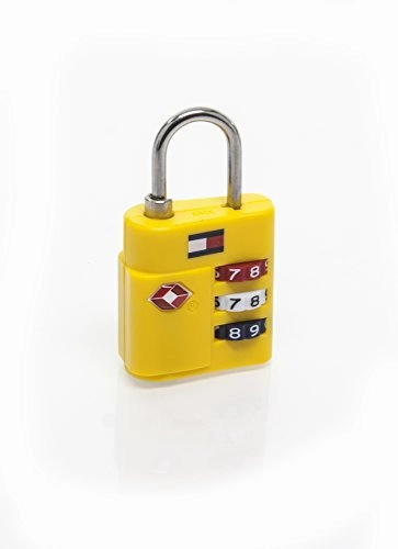 Tommy Hilfiger TSA Combination Lock, Yellow