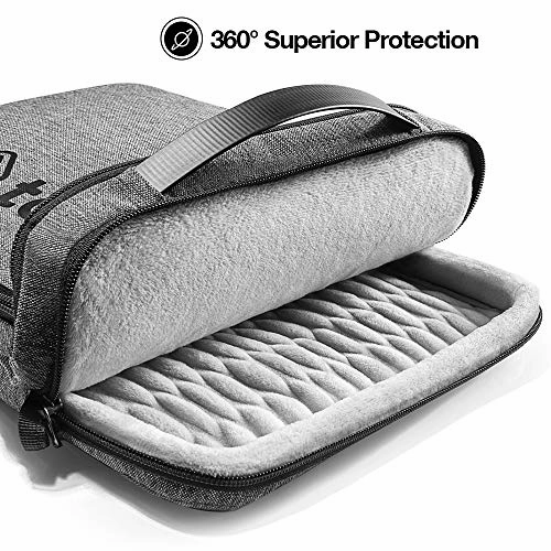 tomtoc Laptop Shoulder Bag for 15-16 Inch MacBook Pro A2141 A1398Surface Book 3/2, Dell XPS 17/15, The New Razer Blade 15, 14 HP Acer ASUS ThinkPad Laptop, Spill-resistant Protective Vertical Case