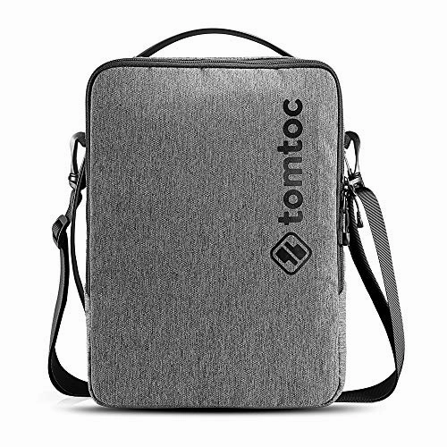 tomtoc Laptop Shoulder Bag for 15-16 Inch MacBook Pro A2141 A1398Surface Book 3/2, Dell XPS 17/15, The New Razer Blade 15, 14 HP Acer ASUS ThinkPad Laptop, Spill-resistant Protective Vertical Case
