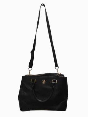 Tory Burch Tote Black and Gold Handbag