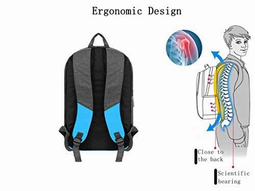 Travel Business Laptop Bag Backpack Briefcase for Apple Mac Pro/Dell XPS 15/HP Envy x360/Acer SF315