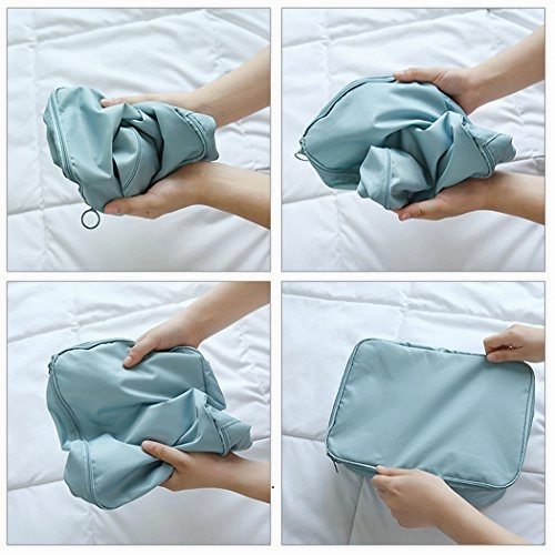 Travel Packing Organizers - Clothes Cubes Shoe Bags Laundry Pouches For Suitcase Luggage, Storage