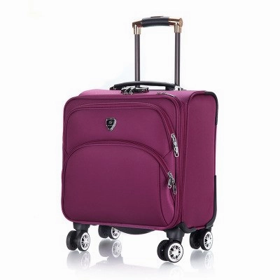 Travel Suitcase With Wheels Rolling Luggage Spinner Trolley Case 18 Inch Boarding Laptop Bags Woman
