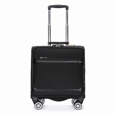 Travel Suitcase With Wheels Rolling Luggage Spinner Trolley Case 18 Inch Boarding Laptop Bags Woman