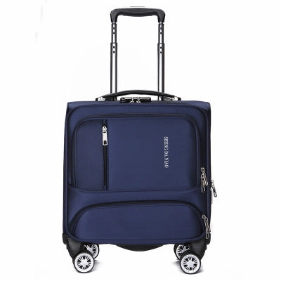 Travel Suitcase With Wheels Rolling Luggage Spinner Trolley Case 18 Inch Boarding Laptop Bags Woman