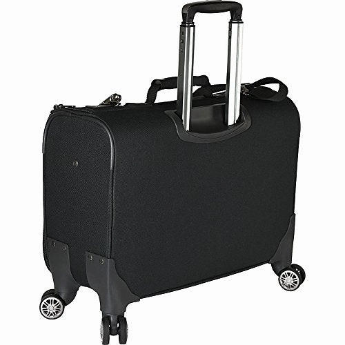Traveler'S Choice Carry-On Spinner Garment Bag, Black, One Size