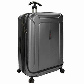 TravelerS Choice Barcelona Polycarbonate Hardside Expandable Front Opening Spinner Luggage -
