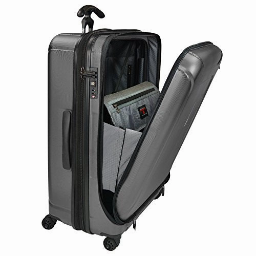 TravelerS Choice Barcelona Polycarbonate Hardside Expandable Front Opening Spinner Luggage -