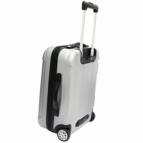 Travelers Choice Rome 21" Carry On, Silver