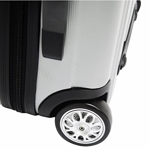 Travelers Choice Rome 21" Carry On, Silver