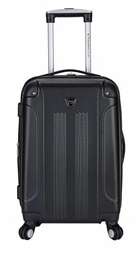 Travelers Club "Chicago" 20" Hardside Expandable Spinner Carry-On Luggage