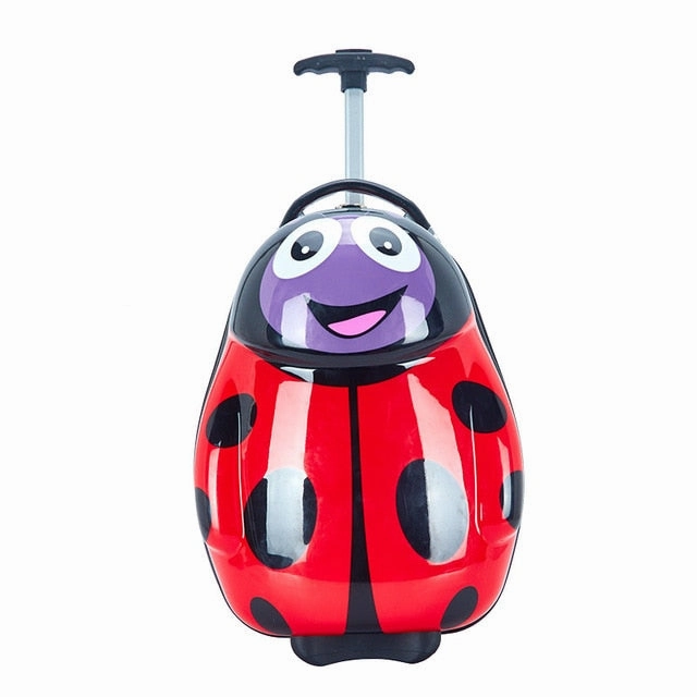 Traveling Luggage Bags With Wheels 18 Inch Cartoon Kids Luggage Universal Wheel Carry-Ons Suitcases