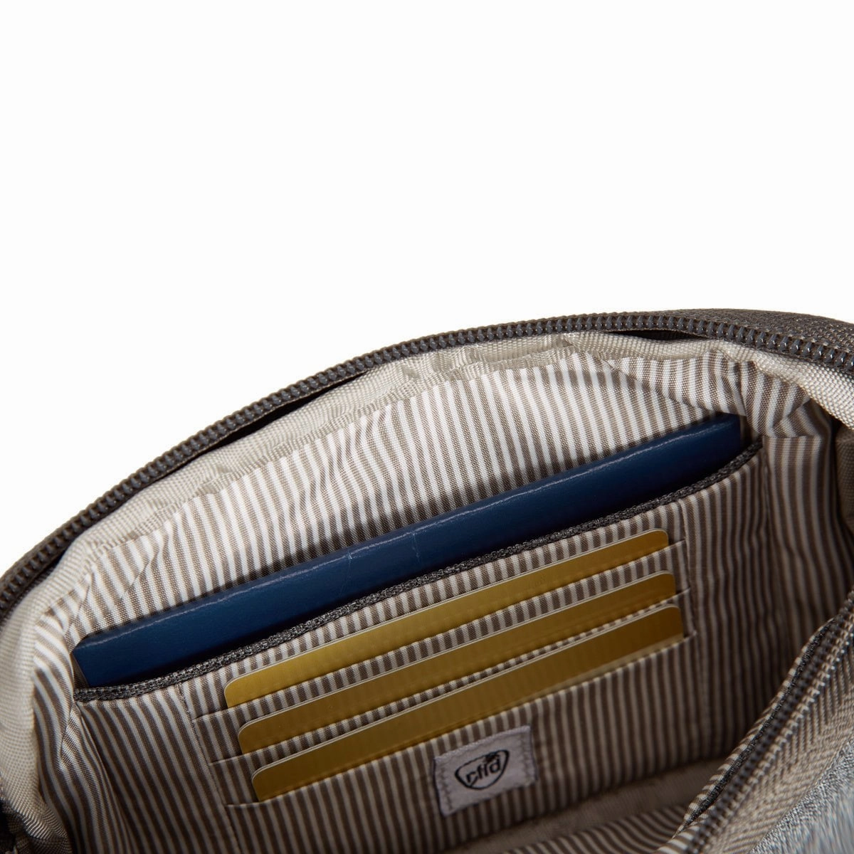 Travelon Anti-Theft Boho Phone Sling - Geo Gray Heather
