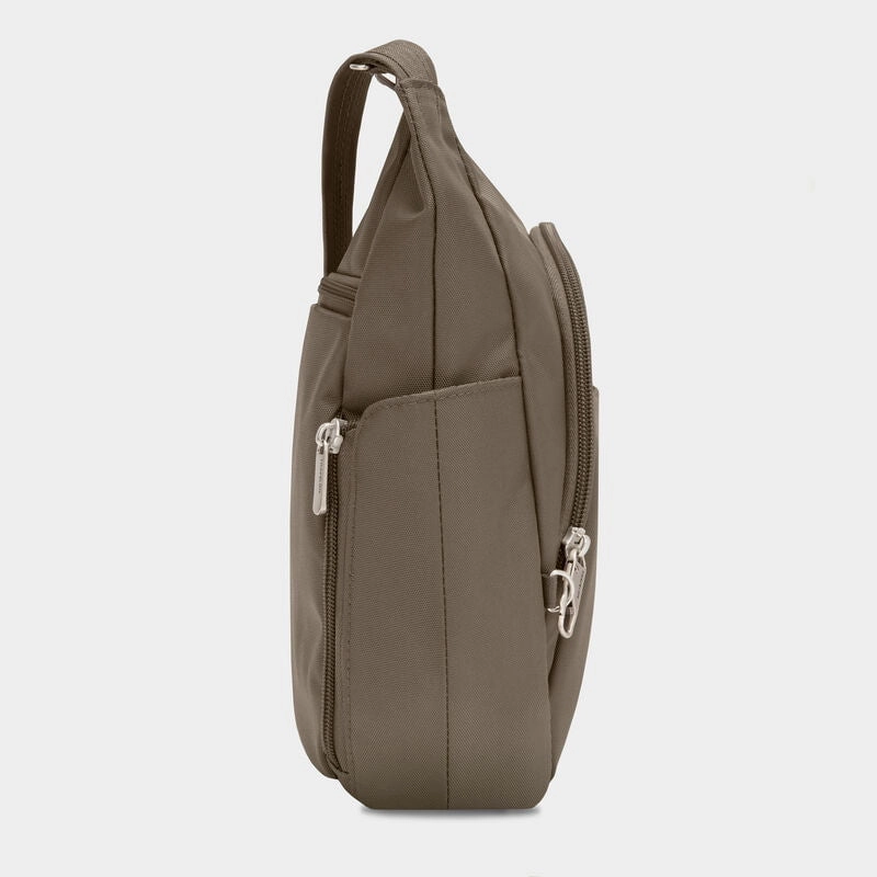 Travelon Anti-Theft Classic Crossbody Bucket Bag (RFID Blocking)