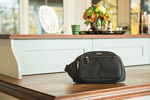 Travelon Anti-Theft Concealed Carry Waist Pack, Black, One Size