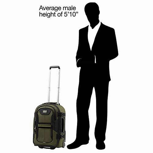 Travelpro Bold 22 Expandable Carry-On Rollaboard Luggage With Easy-Access Tablet Pocket,