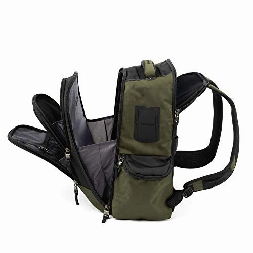 Travelpro Bold Computer Backpack With Laptop And Tablet Sleeves, Olive/Black