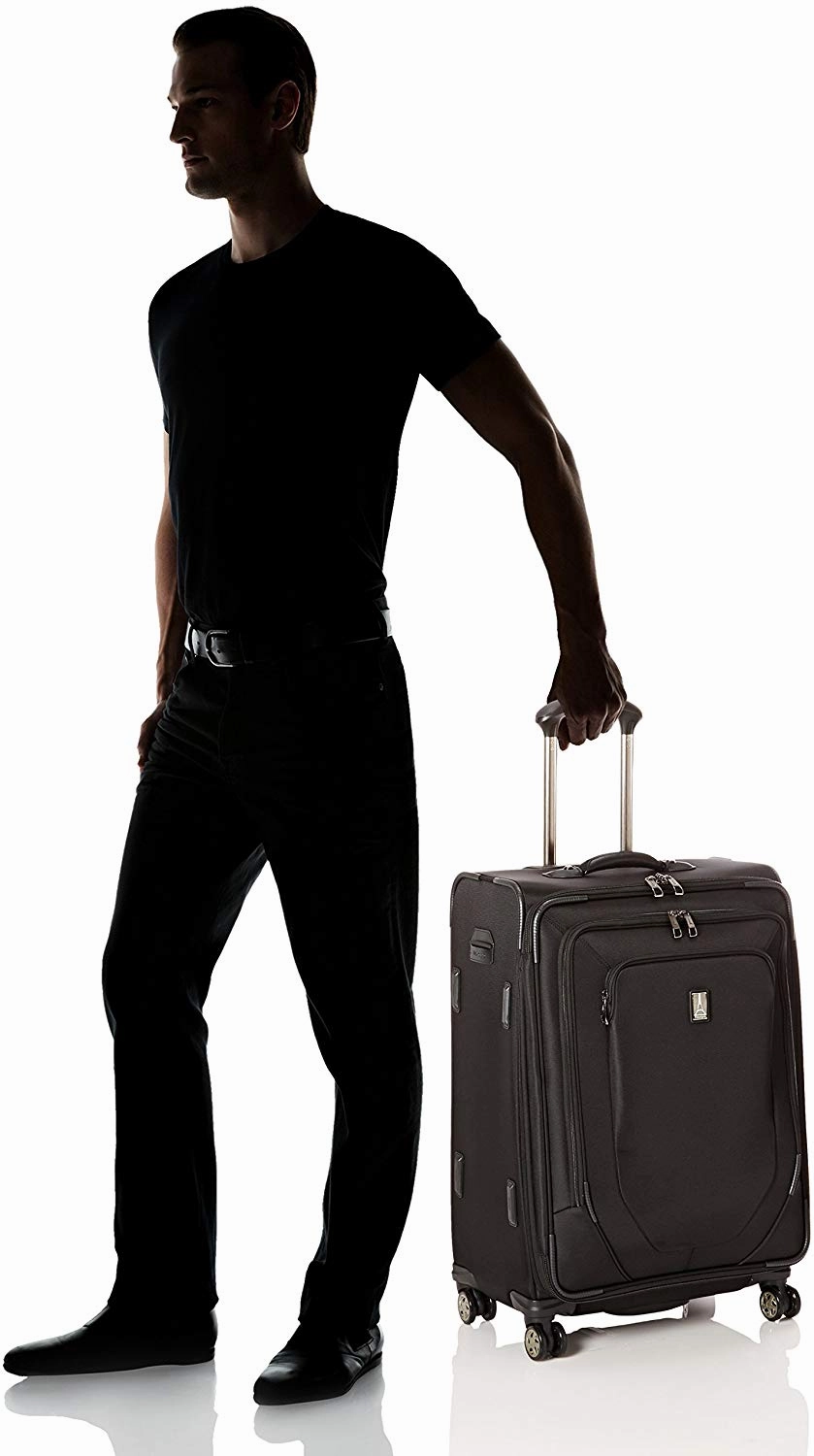 Travelpro Crew 10 26 Inch Expandable Suiter, Black, One Size