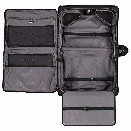 Travelpro Crew Versapack Carry-on Rolling Garment Bag, Jet Black