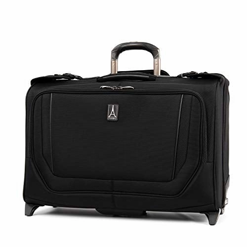 Travelpro Crew Versapack Carry-on Rolling Garment Bag, Jet Black