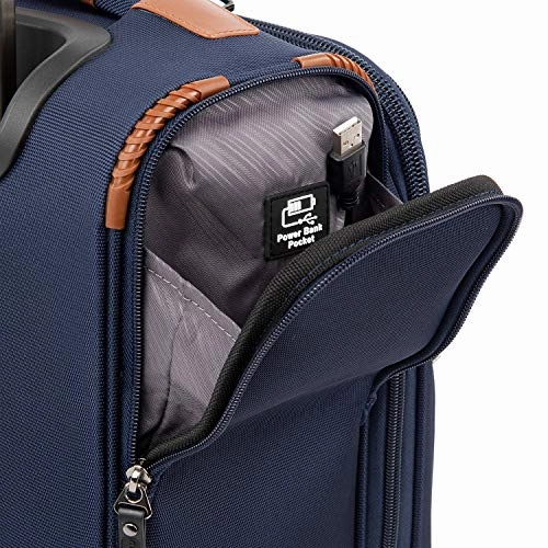 Travelpro Crew Versapack Global Carry-on Exp Spinner, Patriot Blue