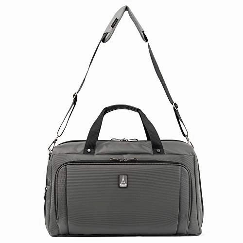 Travelpro Crew Versapack Weekender Carry-on Duffel Bag W/Suiter, Titanium Grey, One Size