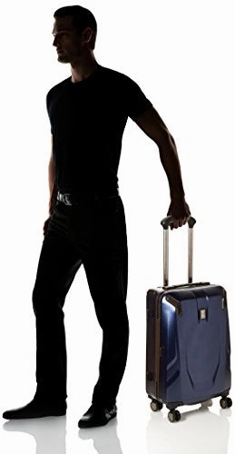 Travelpro Luggage Crew 11 21" Carry-on Slim Hardside Spinner w/USB Port, Navy