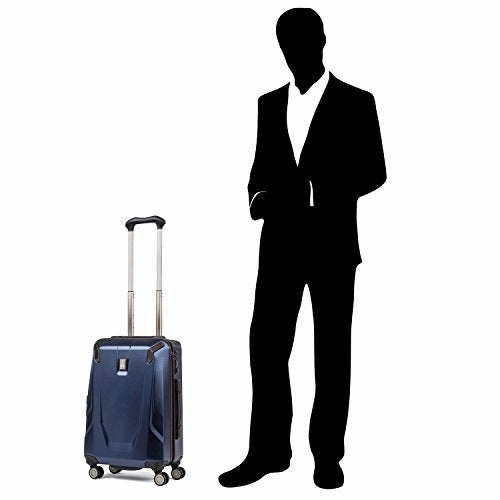 Travelpro Luggage Crew 11 21" Carry-on Slim Hardside Spinner w/USB Port, Navy