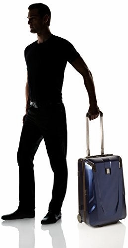 Travelpro Luggage Crew 11 22" Carry-On Slim Hardside Rollaboard W/Usb Port, Navy