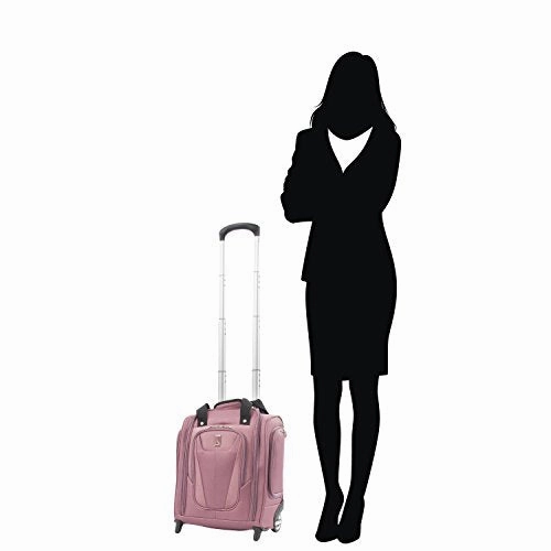 Travelpro Luggage Maxlite 5 15" Lightweight Carry-On Rolling Under Seat Bag, Dusty Rose