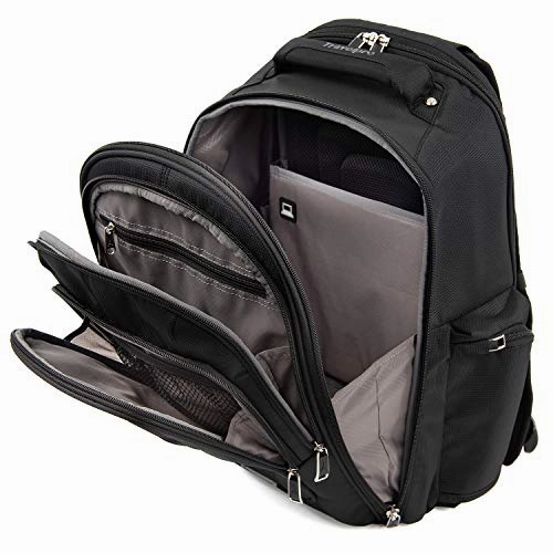 Travelpro Luggage Maxlite 5 17.5" Lightweight Under Seat Laptop Backpack, Black, One Size