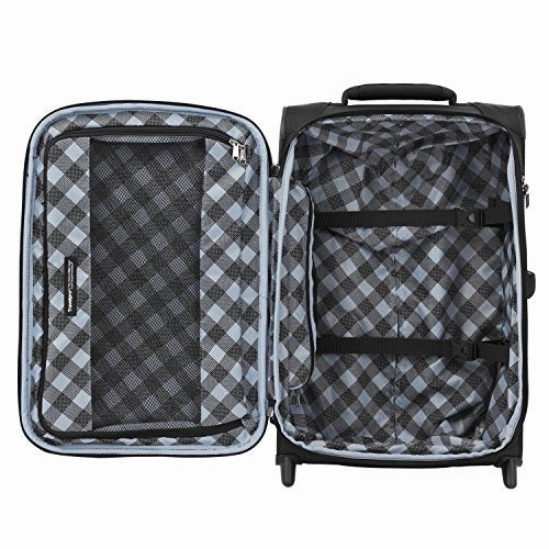 Travelpro Luggage Maxlite 5 22" Lightweight Expandable Carry-on Rollaboard Suitcase, Black