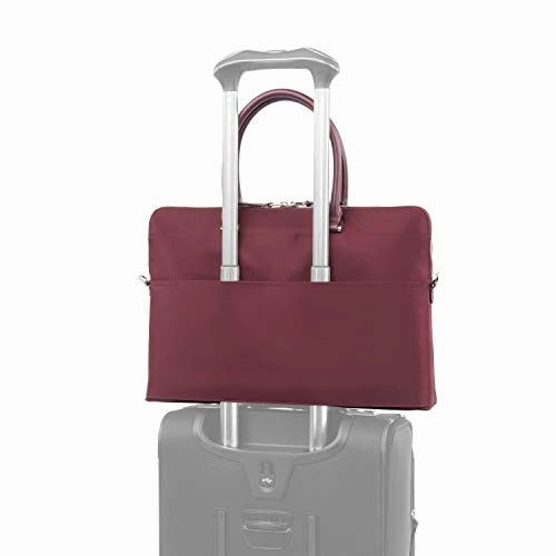 Travelpro Luggage Platinum Elite Women'S Briefcase, Bordeaux, One Size