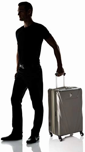 Travelpro Maxlite 5 25-Inch Expandable Hardside Spinner Luggage, Slate Green