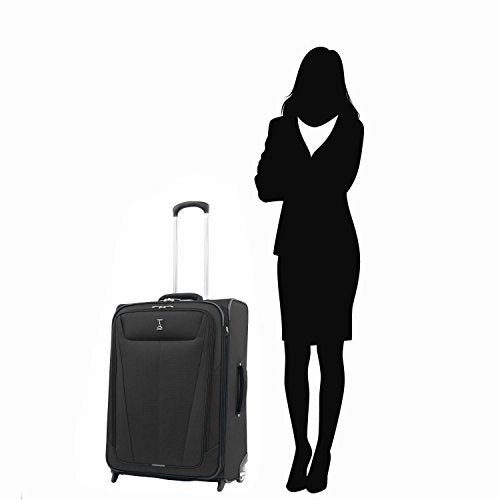 Travelpro Maxlite 5 26" Expandable Rollaboard Suitcase, Black