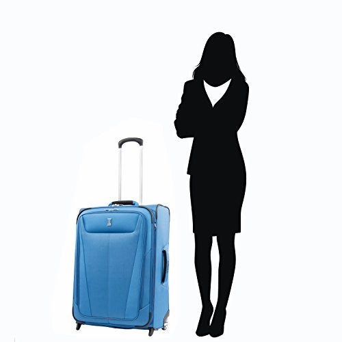 Travelpro Maxlite 5 | 3-Pc Set | 22" Carry-On & 26" Exp. Rollaboard With Travel Pillow (Azure Blue)