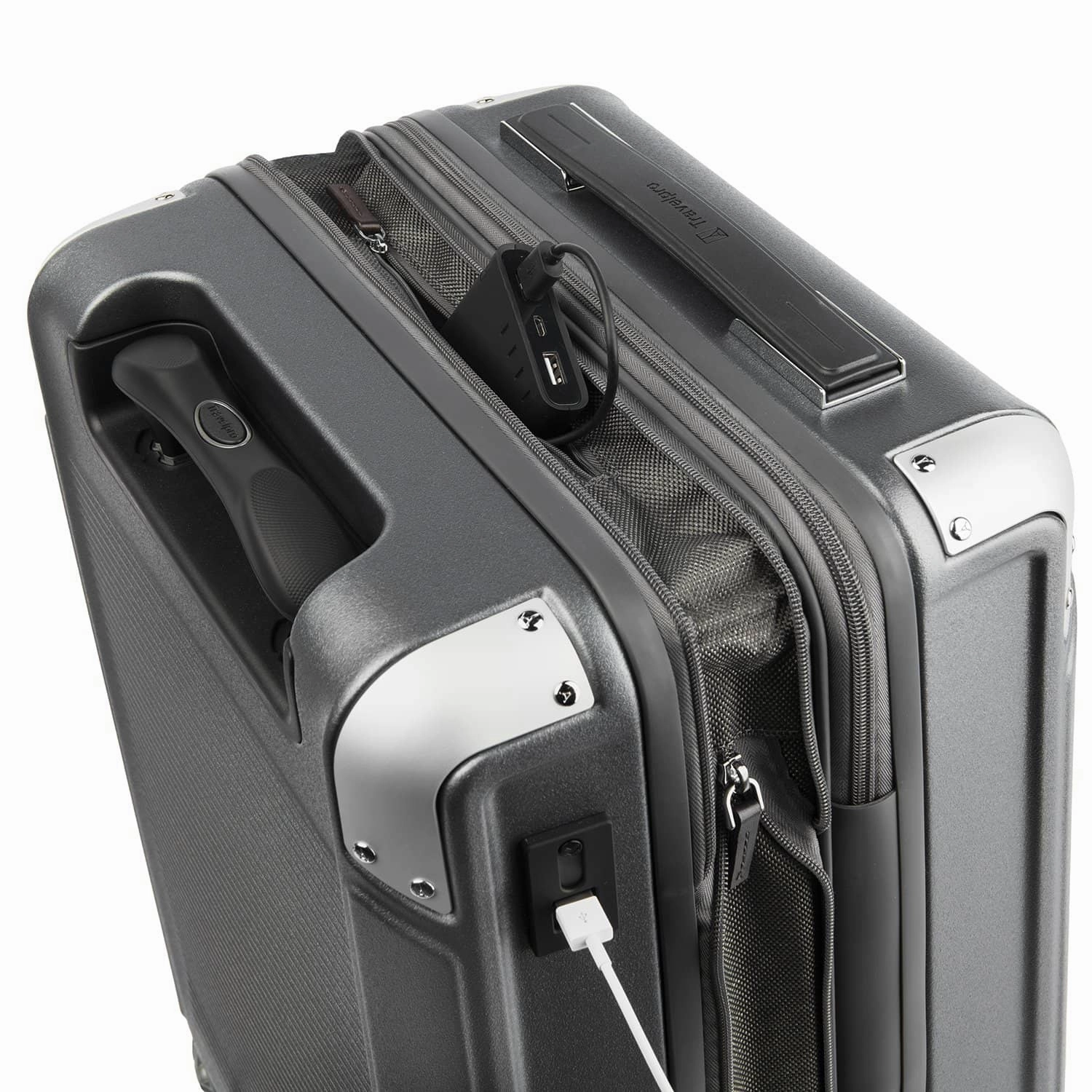 Travelpro Platinum Elite Compact Carry-On Expandable Hardside Spinner Luggage