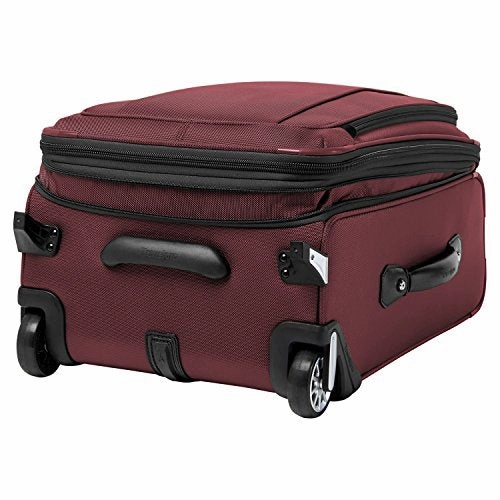 Travelpro PlatinumMagna2 Carry-On Expandable Rollaboard Suiter Suitcase, 22-In., Marsala Red