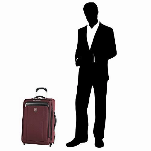 Travelpro PlatinumMagna2 Carry-On Expandable Rollaboard Suiter Suitcase, 22-In., Marsala Red