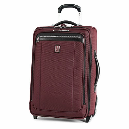 Travelpro PlatinumMagna2 Carry-On Expandable Rollaboard Suiter Suitcase, 22-In., Marsala Red