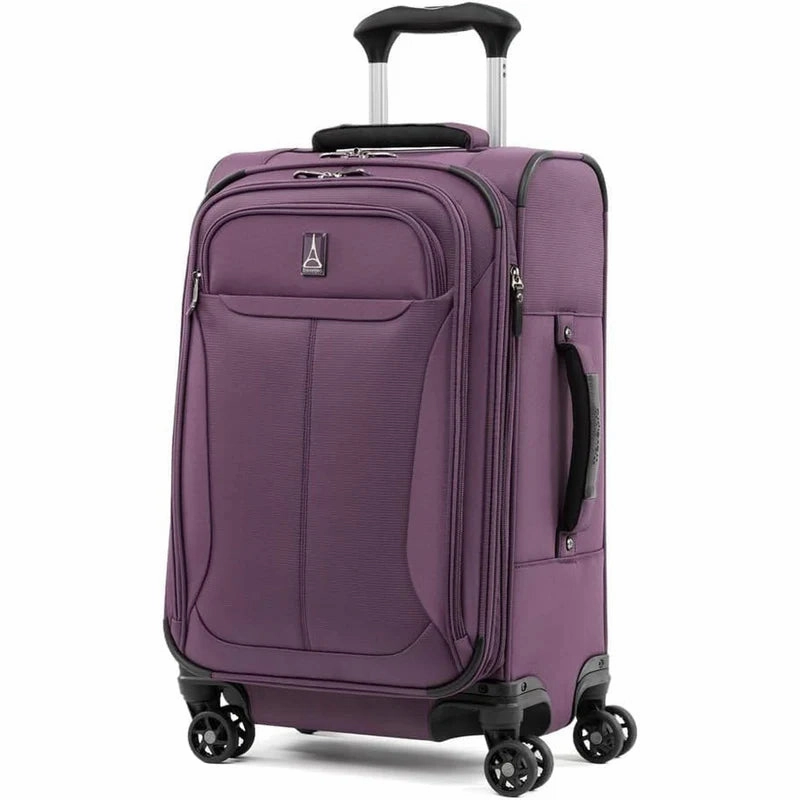 Travelpro Tourlite 21" Expandable Carry-on Spinner Purple