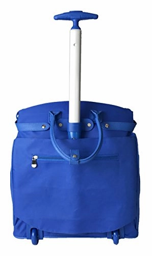 Trendy Flyer Computer/Laptop Rolling Bag 2 Wheel Case Fish / Dolphin