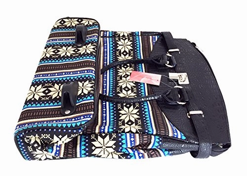 Trendy Flyer Computer/Laptop Rolling Bag 2 Wheel Case Tribal Blue