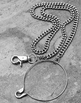 Trendy Men's Women's Silver Long Hip Hop Pants Chain Biker Wallet Chain For Men