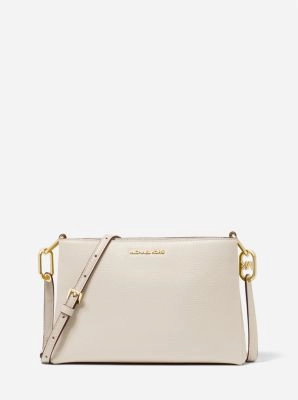 Trisha Medium Pebbled Leather Crossbody Bag