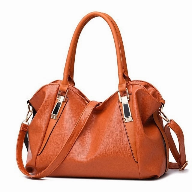Ttou Designer Women Handbag Female Pu Leather Bags Handbags Ladies Portable Shoulder Bag Office