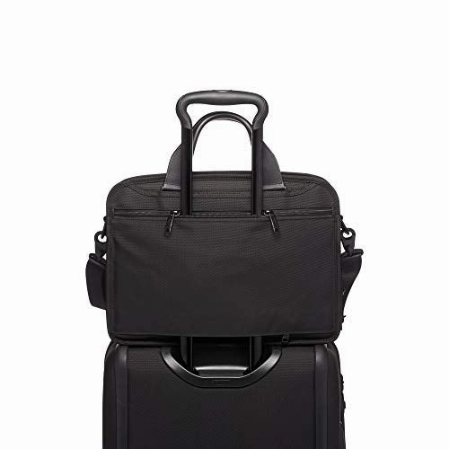 TUMI - Alpha 3 Triple Compartment Brief Briefcase - 15 Inch Computer Bag for Men and Women - Black