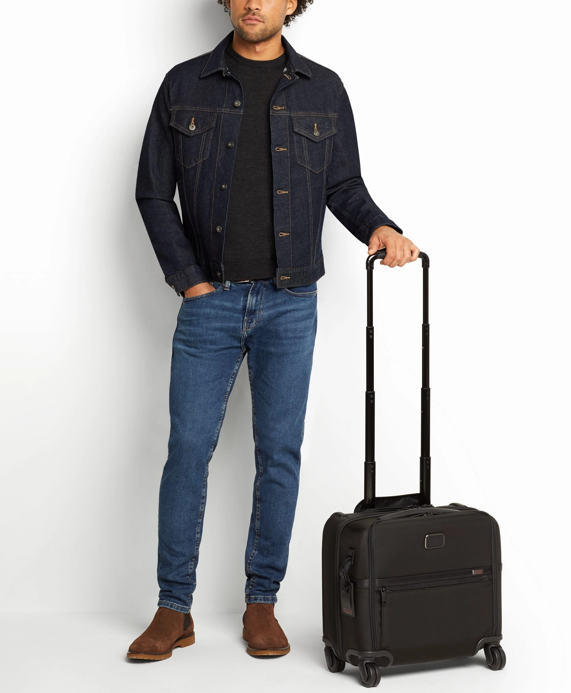 Tumi Alpha Compact 4 Wheeled Brief